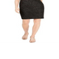 Calvin Klein Women's Embroidered Mini Scuba Dress Black Size 4