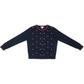 Charter Club Women's Boat Button Cardigan  Navy Size Large