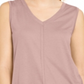 Style & Co Women's High-Low Tank Top  Pink Size 2XL