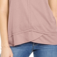 Style & Co Women's High-Low Tank Top  Pink Size 2XL