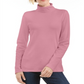 Karen Scott Women's Cotton Turtleneck Top Pink Size X-Large