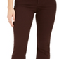 Style & Co Women's Tummy Control Bootcut Jeans Brown Size 10 Petite