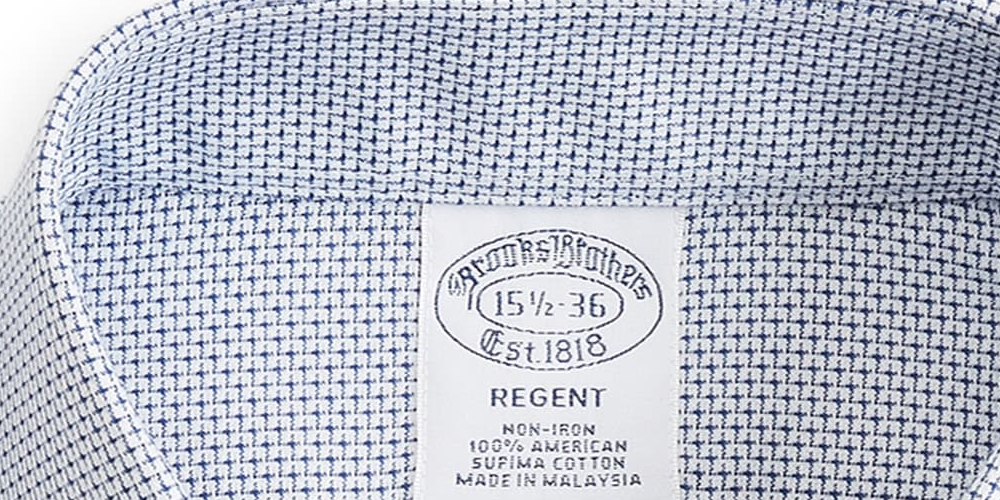 Brooks Brothers Men's Regent Slim-Fit Non-Iron Supima Dobby Dress Shirt Lt Blue Size 15X34