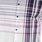 Alfani Men's Varied Plaid Shirt White Size Small