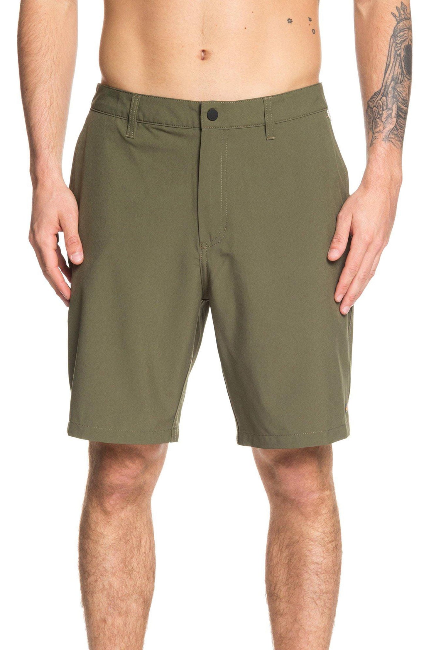 Quiksilver Men's Shorts Waterman Collection Board Surf Green Size 38 R