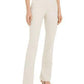 Alfani Women's Hardware Waist Trouser Pants Beige Size 8