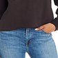 Levi's Two Horse Raw Cut Hem Hoodie Brown Size S