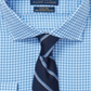 Polo Ralph Lauren Men's Gingham Cotton Dress Shirt Blue Size 17.5X32-33