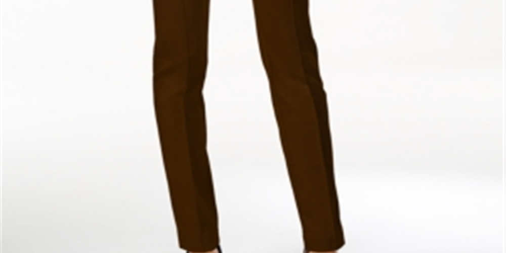 Style & Co Women's Pull on Skinny Pants Brown Size Petite S