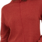 INC International Concepts Women's Ribbed Funnel Neck Top Red Size X-Small