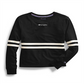 Champion Women's Heritage Script Logo Long Sleeve T-Shirt Blue  Size S