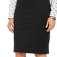 Charter Club Women's Ponte Knit Pencil Skirt Black Size 18