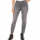 Style & Co Women's Bling Pocket Tummy Control Jeans Grey Size 14 Petite