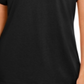 Karen Scott Women's Keyhole T-Shirt Black Size Small