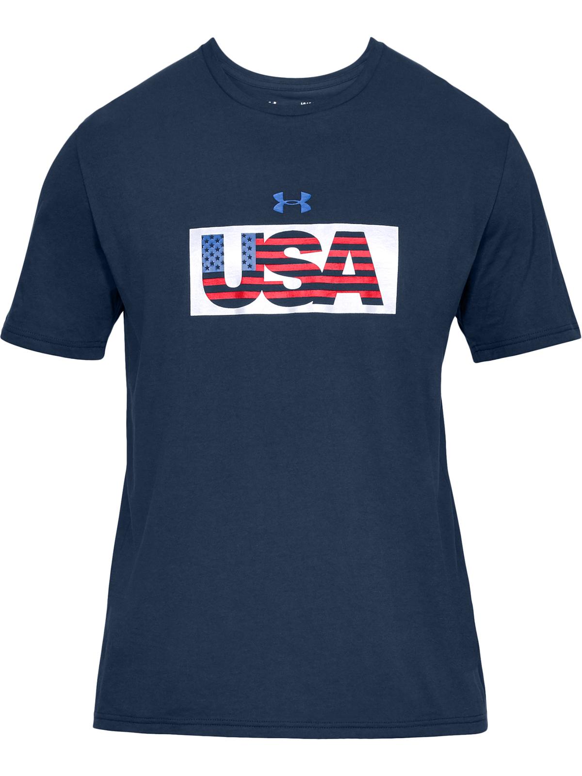 Under Armour Men's T-Shirt Blue Size Large