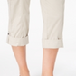 Style & Co Women's Convertible Cargo Pants Beige Size 12