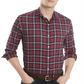 Tommy Hilfiger Men's Plaid Cotton Button Down Shirt Purple Size S