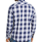 Sean John Men's Classic Big Tall Collared Shirt Blue Size XXXX-Large