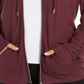 Calvin Klein Women's Plus Zip up Hoodie Red Size 2X