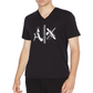 AX Armani Exchange Men's Classic Fit T-Shirt Black Size X-Large