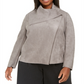 Anne Klein Women's Wrap Jacket Black Size 1X