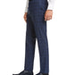 Bar III Men's Woven Plaid Dress Pants Blue Size 38X30
