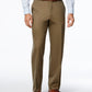 Haggar Men's Premium No Iron Classic Fit Flat Front Pants Green Size 44X32