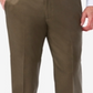 Haggar Men's Premium No Iron Classic Fit Flat Front Pants Green Size 44X32