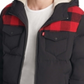 Levi's Men's Sherpa Fleece Hoodie Puffer Jacket Black Size Small