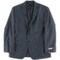 Calvin Klein Men's Wool Slim Fit Two Button Suit Jacket Blue Size 44
