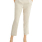 Alfani Women's Pleat Front Slim Leg Ankle Pants Brown Size XX-Large