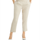 Alfani Women's Pleat Front Slim Leg Ankle Pants Brown Size XX-Large