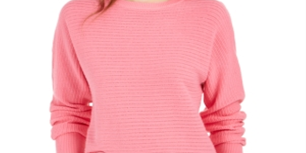 Calvin Klein Women's Jeans Cotton Sweater Pink Size S