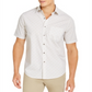 Tasso Elba Men's Latenito Cotton Printed Button Down Shirt White Size X-Large
