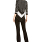 Alfani Women's Mixed Print Point Hem Top Black Size Small