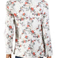 INC International Concepts Women's Floral Blazer Jacket White Size Small
