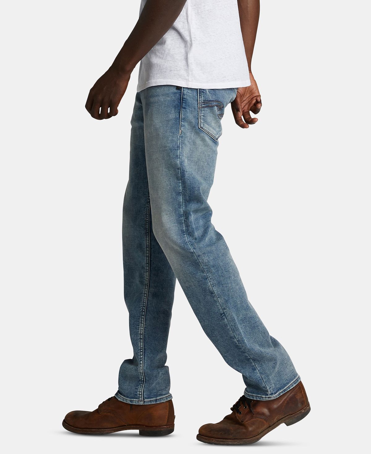 Silver Jeans Co. Men's Eddie Relaxed Athletic Jeans Blue Size 36X34