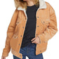 Volcom Women's Non Denim Casual Woodstone Jacket Yellow Size S