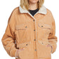 Volcom Women's Non Denim Casual Woodstone Jacket Yellow Size S