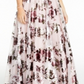 City Studio Women's Metallic Maxi Evening Dress Pink Size 16