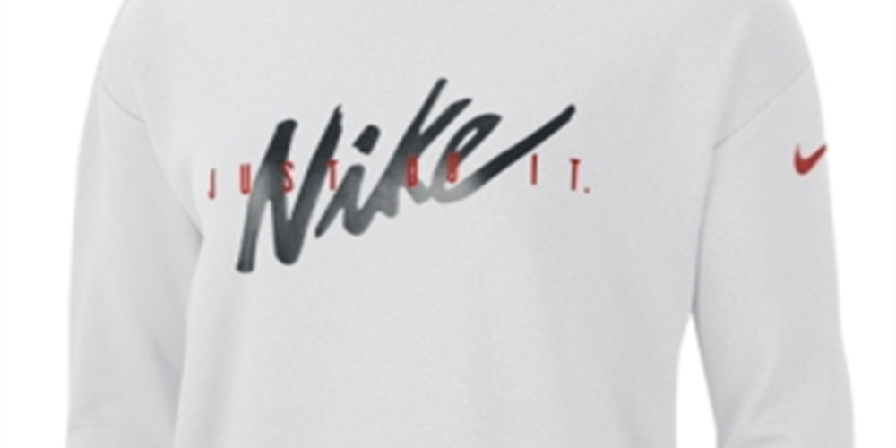 Nike Women's Therma One Logo Training Top Gray Size S