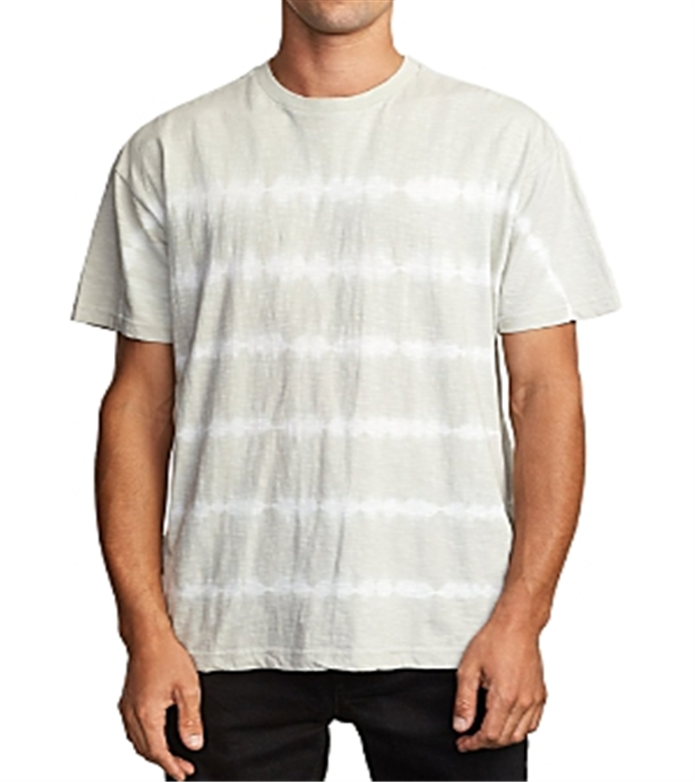RVCA Men's Tie Dye Crew Neck T-Shirt Green Size Large