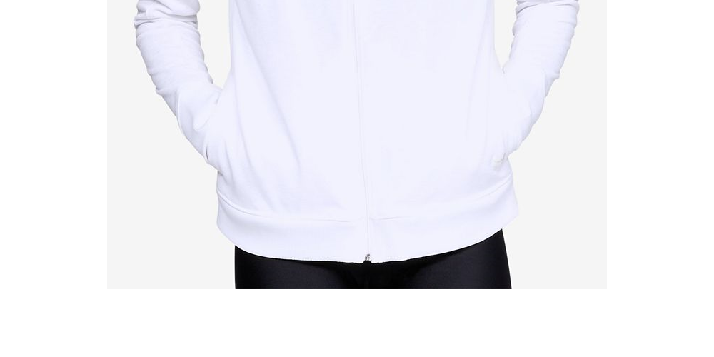 Under Armour Women's Fleece Printed Jacket Blue Size XX-Large