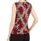 Calvin Klein Women's Pleated-Neck Top Size Petite M