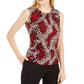 Calvin Klein Women's Pleated-Neck Top Size Petite M