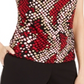 Calvin Klein Women's Pleated-Neck Top Size Petite M
