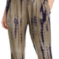 Rewash Junior's Tie Dyed Jogger Pants Blue Size X-Small