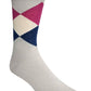Cole Haan Men's Diamond Dress Crew Socks Blue Size 7-12