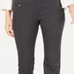 Alfani Women's Tummy Control Pull on Skinny Pants Grey Size 10