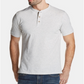 Weatherproof Vintage Men's Vintage Henley Shirt Gray Size Small